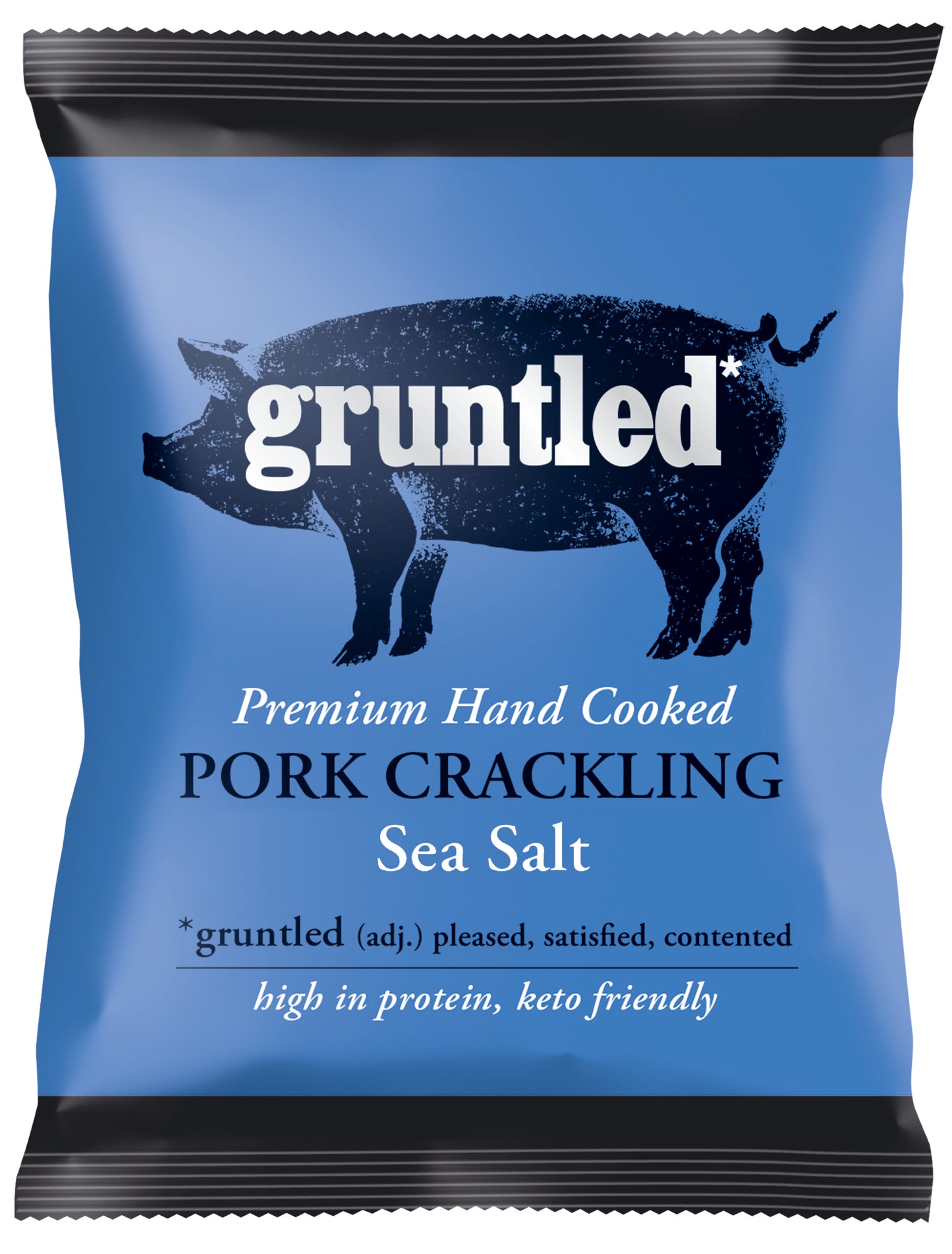 Gruntled Pork Crackling Sea Salt 20x35g