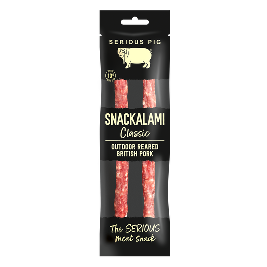 Serious Pig Snackalami 'Classic' 2 per pack 30g