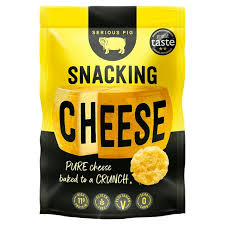 Serious Pig Crunchy Snacking Cheese 24x24g