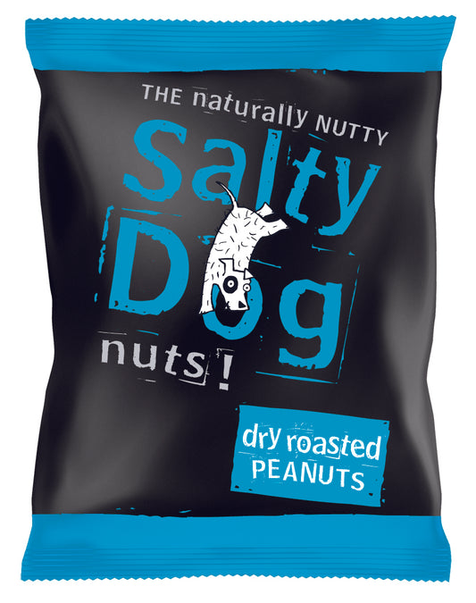 Salty Dog Dry Roasted Peanuts 24x45g