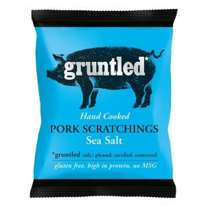 Gruntled Sea Salt Pork Scratchings 20x35g